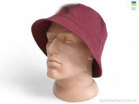 Купить Панама унісекс 0073 bordo P.ma бордовий