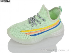 Купить Кросівки дитячі 0081B-3 green Super Gear зелений
