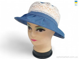 Купить Капелюх жіночі 0088 синій Mabi синій