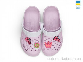 Купить Крокси дитячі 009 рожевий Gipanis рожевий