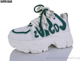 Купить Кросівки жіночі 01-775 green Cosmos білий