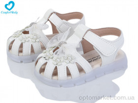 Купить Босоніжки дитячі 01 біл (12.5-14 см) Comfort-baby білий