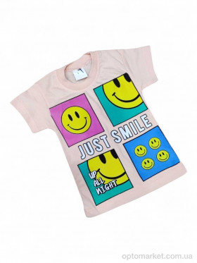 Купить Футболка дитячі 0117 пудра Basak Kids рожевий