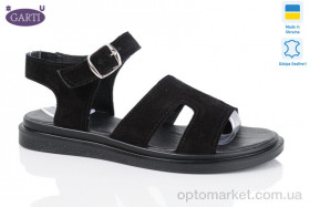 Купить Босоніжки жіночі 0194 чорний замш Garti чорний