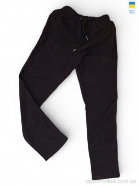 Купить Спортивні штаны чоловічі 02-1Pu  чорний P.ma чорний