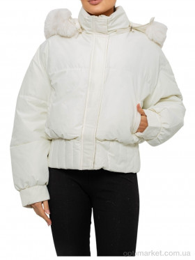 Купить Куртка жіночі 025 (12055) milky Yanpai бежевий