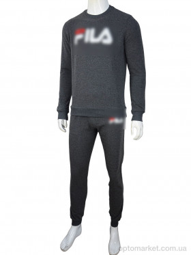 Купить Спортивний костюм чоловічі 02933 d.grey F.la сірий