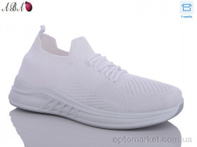 Купить Кросівки чоловічі 033 white Aba білий