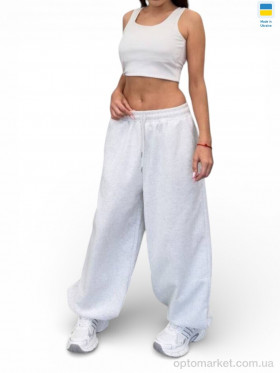 Купить Спортивні штаны жіночі 044 меланж SL KARAVAN сірий