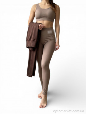 Купить Лосини жіночі 05 мокко M.u Miu коричневий