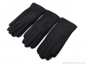 Купить Рукавички жіночі 05 замш махра RuBi чорний