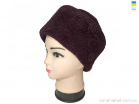 Купить Шапка жіночі 0583 кубанка бордовий Mabi бордовий