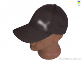 Купить Кепка унісекс 0651 шоколадний P.ma коричневий