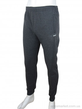 Купить Спортивні штаны чоловічі 06991 grey, флис Obuvok сірий