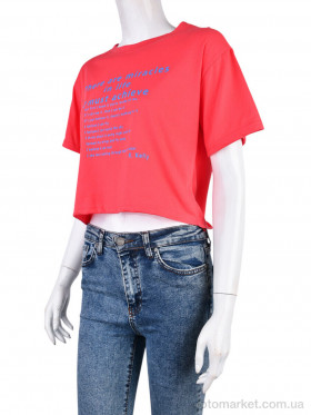 Купить Футболка жіночі 08789-15 pink Geen рожевий