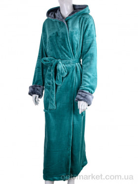 Купить Халат жіночі 100009 green Sharm зелений