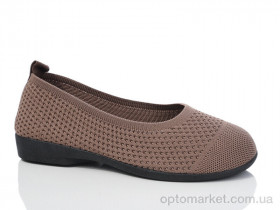 Купить Туфлі жіночі 1001-3 YUEMINGZHU коричневий
