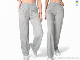 Купить Спортивні штаны жіночі 10048 св.сірий Sport style сірий