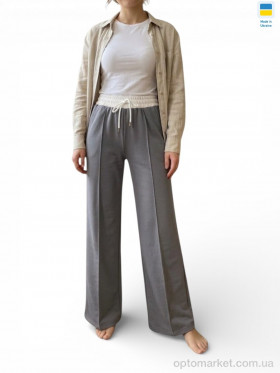 Купить Брюки жіночі 10054 фуме Margo сірий