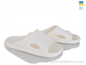 Купить Шльопанці жіночі 101 молочний Inblue білий