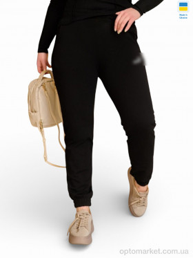 Купить Спортивні штаны жіночі 10231PU чорний P.ma чорний