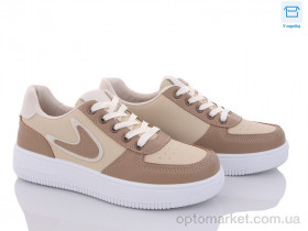 Купить Кросівки жіночі 105-7 Happy бежевий