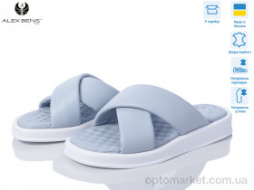 Купить Шльопанці жіночі 10517-45 Alex Bens синій