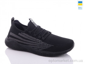 Купить Кросівки чоловічі 106-2 Swin чорний