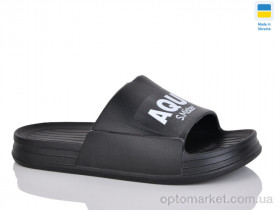 Купить Шльопанці чоловічі 106 aqua чорний Krok чорний