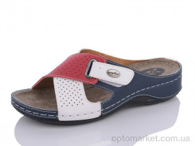 Купить Шльопанці жіночі 106 white-red Dali Moda білий