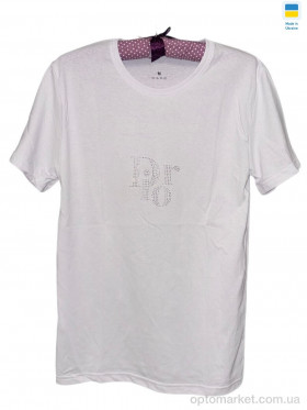 Купить Футболка жіночі 107 white D.or білий