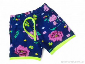 Купить Шорти дитячі 11002 прінт троянда Pitikik Kids club синій