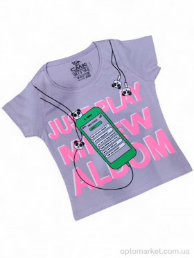 Купить Футболка дитячі 110020 бузковий C.M.K. Kids фіолетовий