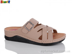 Купить Шльопанці жіночі 1109-2 Serra коричневий