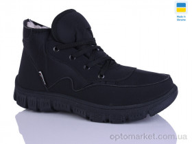 Купить Черевики жіночі 1112 чорний чорна підошва DeMur чорний