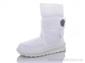 Купить Дутики жіночі 112-8 біл.сніж.б/п Karolina білий