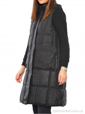 Купить Жилетка жіночі 1165 чорний Sport style чорний