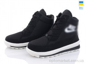 Купить Черевики чоловічі 117N чор.б/п літери N.ke чорний