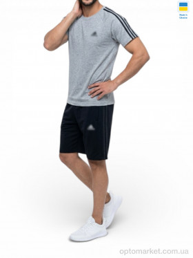 Купить Спортивний костюм чоловічі 11AD св.сірий A.idas сірий