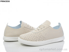 Купить Кросівки жіночі 12-4 Princess бежевий