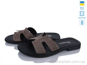 Купить Шльопанці жіночі 1203-10 Tamei коричневий