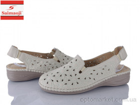 Купить Туфлі жіночі 121-5 Saimaoji бежевий