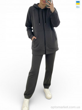 Купить Спортивний костюм жіночі 121 фум Margo сірий