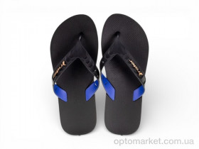 Купить В'єтнамки чоловічі 12430-BC595 black-gold Rider чорний