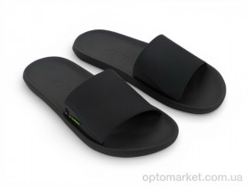 Купить Шльопанці чоловічі 12491-BL084 black Rider чорний