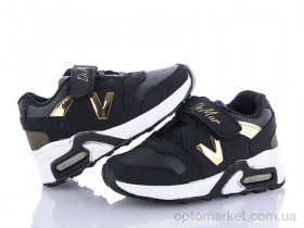 Купить Кросівки дитячі 125-01SG 2025 Demur чорний