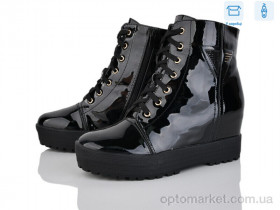 Купить Черевики жіночі 12667A-3 Purlina чорний