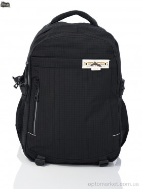 Купить Рюкзак унісекс 1301 black (250) Jomolanma чорний