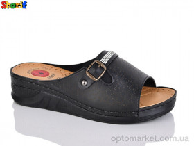 Купить Шльопанці жіночі 1305-3 Serra чорний