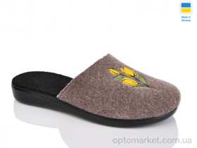 Купить Капці жіночі 131-13 Klerotex коричневий